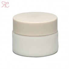 White ceramics jar, 15 ml