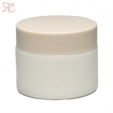 White ceramics jar, 50ml