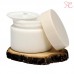 White ceramics jar, 50 ml
