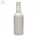 White opaque plastic bottle for light lotions, 125 ml