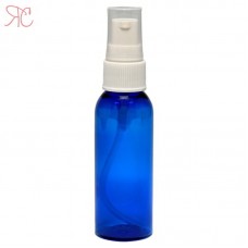 Blue plastic bottle for light lotions, 50 ml