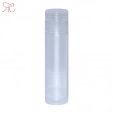 Lip Balm plastic tube, transparent, 5 ml