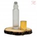 White frosted glass roll-on bottle, 10 ml