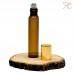 Amber thin glass roll-on bottle, 9 ml