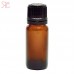 Amber glass bottle with dropper, 10 ml