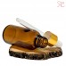 Amber glass bottle with pipette, 30 ml
