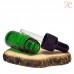 Green glass bottle with pipette, 5 ml