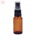 Amber glass bottle for light lotions, 20 ml