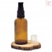 Amber glass bottle for light lotions, 50 ml